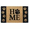 RugSmith Home Paws Stripe Doormat - 18'' X 30''