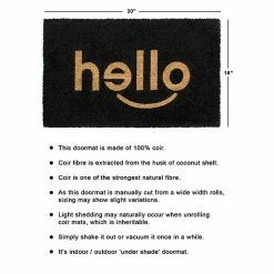 RugSmith Hello Doormat - 18'' X 30'' -RugSmith Shop unnamed file 1024
