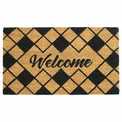 RugSmith Diamond Welcome Doormat - 18'' X 30''