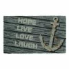 RugSmith Hope Live Love Laugh Doormat - 18'' X 30''