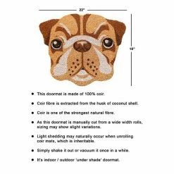 RugSmith Shaped Pug Face Doormat 8 RugSmith Shaped Pug Face Doormat -RugSmith Shop unnamed file 106