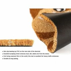 RugSmith Shaped Pug Face Doormat 9 RugSmith Shaped Pug Face Doormat -RugSmith Shop unnamed file 107