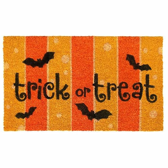 RugSmith Trick Or Treat Doormat - 18'' X 30'' 3 RugSmith Trick Or Treat Doormat - 18'' X 30''