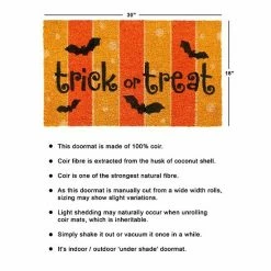 RugSmith Trick Or Treat Doormat - 18'' X 30'' 9 RugSmith Trick Or Treat Doormat - 18'' X 30'' -RugSmith Shop unnamed file 1085
