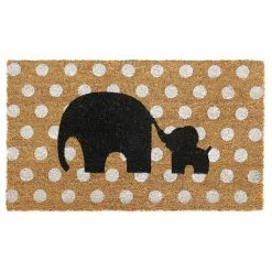 RugSmith Elephant Doormat - 18'' X 30''