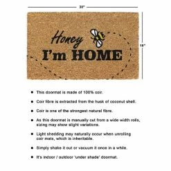 RugSmith Honey I Am Home Doormat - 18'' X 30'' -RugSmith Shop unnamed file 1109