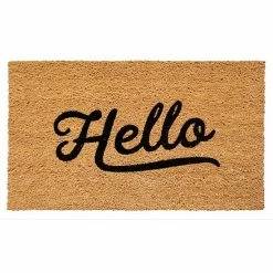 RugSmith Simply Hello Doormat - 18'' X 30''