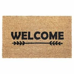 RugSmith Welcome Arrow Doormat - 18'' X 30''