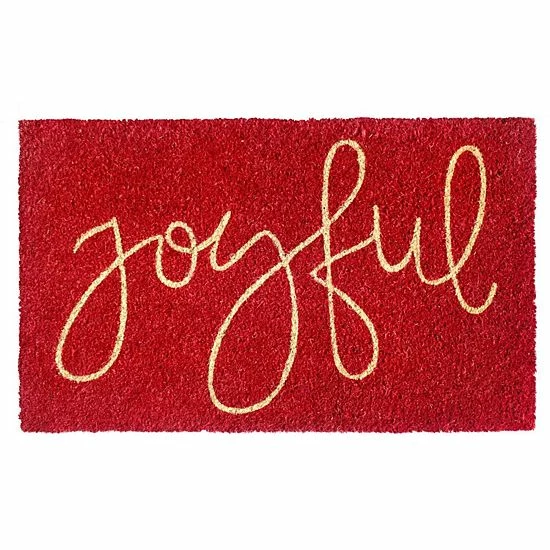 RugSmith Joyful Doormat - 18'' X 30'' 3 RugSmith Joyful Doormat - 18'' X 30''