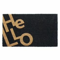 RugSmith Zigzag Hello Doormat - 18'' X 30''