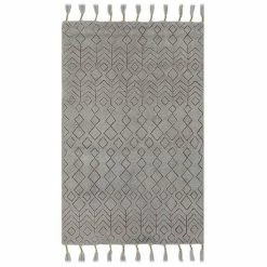 RugSmith Bisbee Geometric Bohemian Wool Blend Rug
