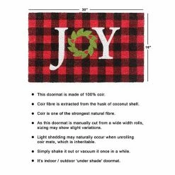 RugSmith Joy On Plaids Doormat - 18'' X 30'' 9 RugSmith Joy On Plaids Doormat - 18'' X 30'' -RugSmith Shop unnamed file 121