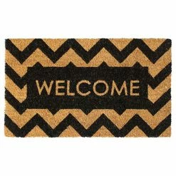 RugSmith Herringbone Welcome Doormat - 18'' X 30''