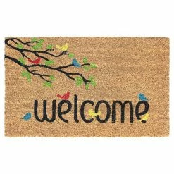 RugSmith Welcome Birds Doormat - 18'' X 30''