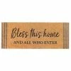 RugSmith Bless This Home And All Who Enter Doormat - 18'' X 48''