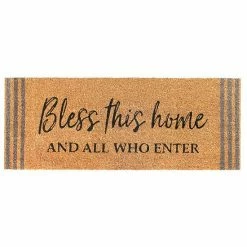 RugSmith Bless This Home And All Who Enter Doormat - 18'' X 48''