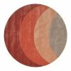 RugSmith Brick Sunrise Mid-Century Modern Area Rug