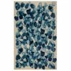RugSmith Faded Moon Contemporary Modern Rug