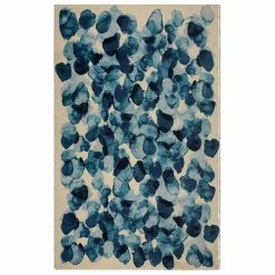RugSmith Faded Moon Contemporary Modern Rug