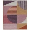 RugSmith Mustard Mondrian Mid-Century Geometric Area Rug