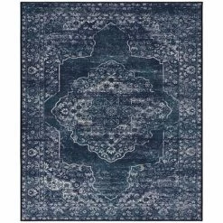 RugSmith Denim Modena Distressed Vintage Inspired Area Rug