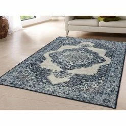 RugSmith Sapphire Ankara Distressed Transitional Rug -RugSmith Shop unnamed file 1693
