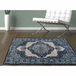 RugSmith Sapphire Ankara Distressed Transitional Rug -RugSmith Shop unnamed file 1694
