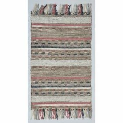 RugSmith Tecumseh Striped Southwestern Wool Blend Rug