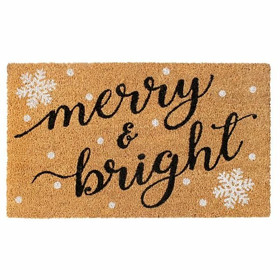 RugSmith Merry & Bright Doormat - 18'' X 30'' 3 RugSmith Merry & Bright Doormat - 18'' X 30''