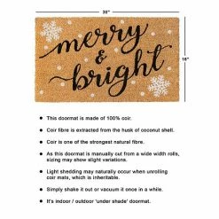 RugSmith Merry & Bright Doormat - 18'' X 30'' 9 RugSmith Merry & Bright Doormat - 18'' X 30'' -RugSmith Shop unnamed file 20
