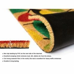 RugSmith Machine Tufted Colorful Vine Coir Doormat -RugSmith Shop unnamed file 205