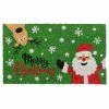 RugSmith Santa Merry Christmas Doormat - 18'' X 30''