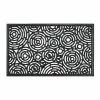 RugSmith Moulded Circle Patterns Doormat