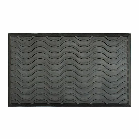 RugSmith Moulded Waves Texture Doormat 3 RugSmith Moulded Waves Texture Doormat