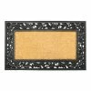 RugSmith Natural Moulded Holly Trellis Coir Doormat