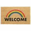 RugSmith Welcome Rainbow Doormat - 18'' X 30''