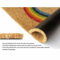 RugSmith Welcome Rainbow Doormat - 18'' X 30'' -RugSmith Shop unnamed file 333