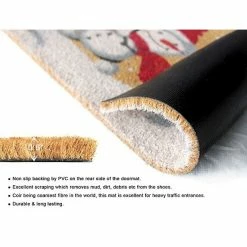 RugSmith Snowman Welcome 18'' X 30'' Doormat 8 RugSmith Snowman Welcome 18'' X 30'' Doormat -RugSmith Shop unnamed file 34