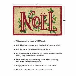 RugSmith Noel Doormat - 18'' X 30'' -RugSmith Shop unnamed file 345