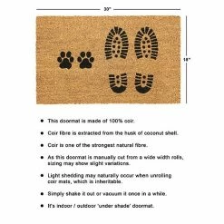 RugSmith Paws Doormat - 18'' X 30'' -RugSmith Shop unnamed file 360