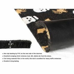 RugSmith Spider Web & Skeletons Doormat - 18'' X 30'' -RugSmith Shop unnamed file 369