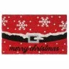 RugSmith Merry Christmas Doormat - 18'' X 30''