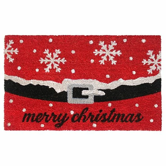 RugSmith Merry Christmas Doormat - 18'' X 30'' 3 RugSmith Merry Christmas Doormat - 18'' X 30''