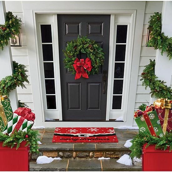 RugSmith Merry Christmas Doormat - 18'' X 30'' 4 RugSmith Merry Christmas Doormat - 18'' X 30'' - Image 2