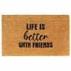 RugSmith Life Is Better Friends Doormat 2 RugSmith Life Is Better Friends Doormat -RugSmith Shop unnamed file 407