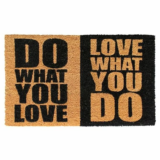 RugSmith Do What You Love Doormat 3 RugSmith Do What You Love Doormat