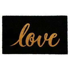 RugSmith Glitter Love Doormat