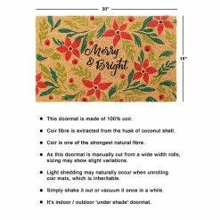 RugSmith Merry And Bright 18'' X 30'' Doormat 9 RugSmith Merry And Bright 18'' X 30'' Doormat -RugSmith Shop unnamed file 532