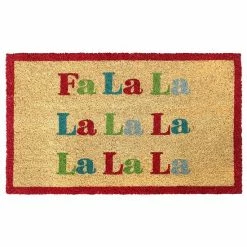RugSmith Fa La La Doormat - 18'' X 30''