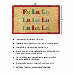 RugSmith Fa La La Doormat - 18'' X 30'' 7 RugSmith Fa La La Doormat - 18'' X 30'' -RugSmith Shop unnamed file 542